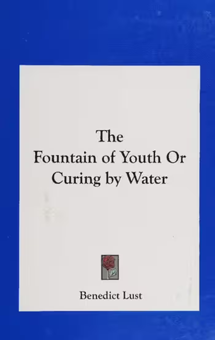خرید و دانلود نسخه کامل کتاب The Fountain of Youth Or Curing by Water