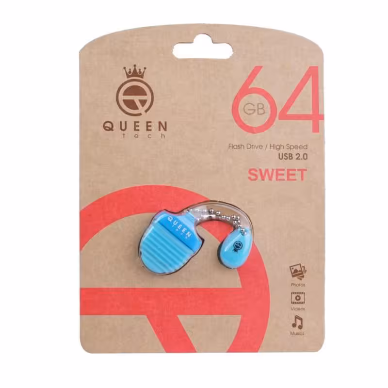 فلش مموری کوئین تک مدل SWEET ظرفیت 64 گیگابایت