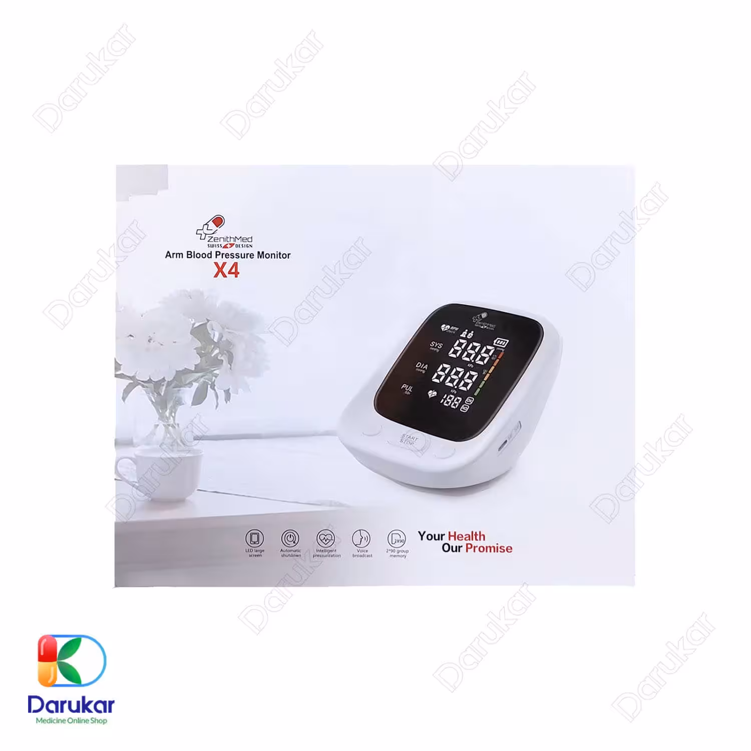 فشارسنج دیجیتال زنیت مد مدل X4