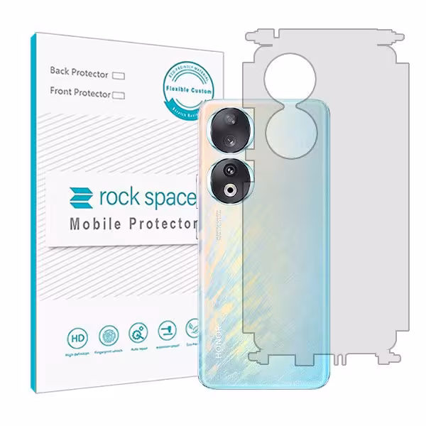 گلس محافظ پشت گوشی آنر 90 مدل نانو هیدروژل شفاف برند راک اسپیس کد27628M