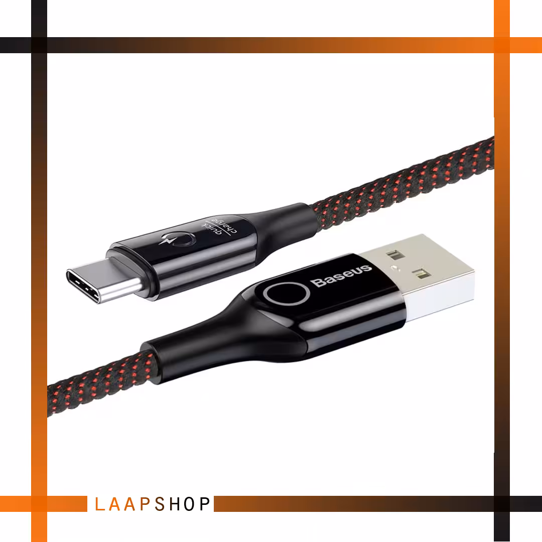 کابل شارژر فست BASEUS type-c
