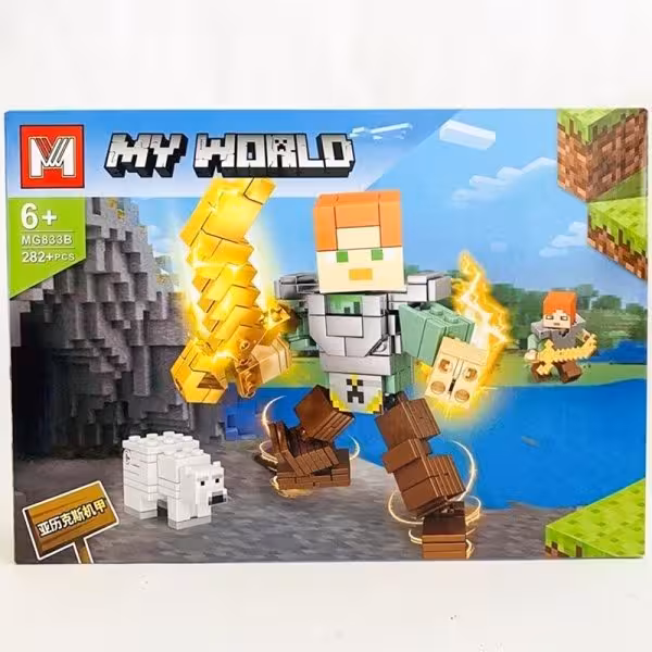 لگو ماینکرافت 282 قطعه ای کد MG833_B