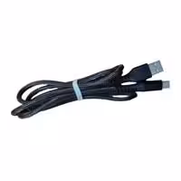 کابل شارژ و دیتا،فست،1 متری،توری،سر فلزی Type-c