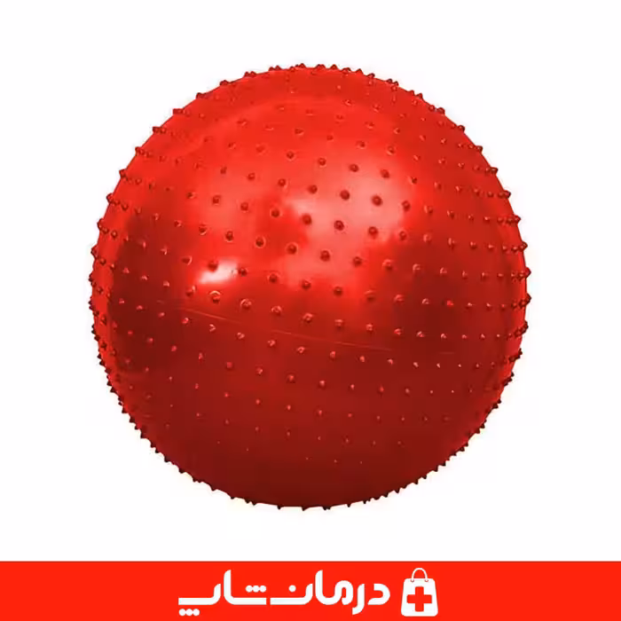 توپ جیمبال 75 خاردار کیهان رنگ قرمز