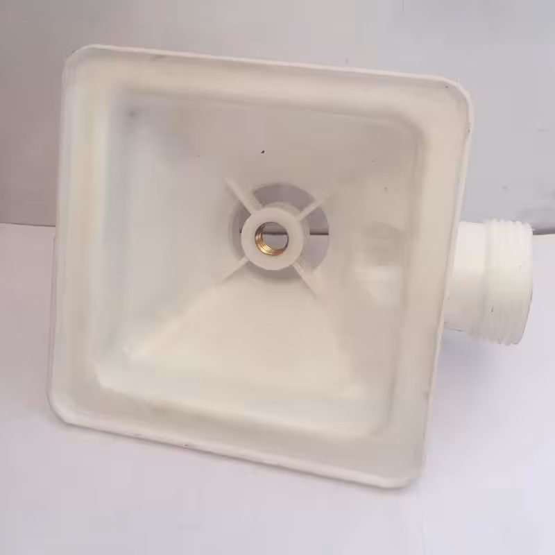 زیراب ظرفشویی فانتزی مربعی بدون واشر و صافی 