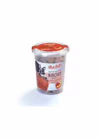 تشويقي بيسکوويت دودوتي (Dudotti) سگ با طعم سيب و موز 150 گرمي