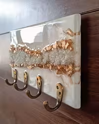 جاکلیدی رزینی چوبی مدرن جهیزیه عروس