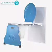 توالت فرنگی دیواری تاشو سینکو با قیف