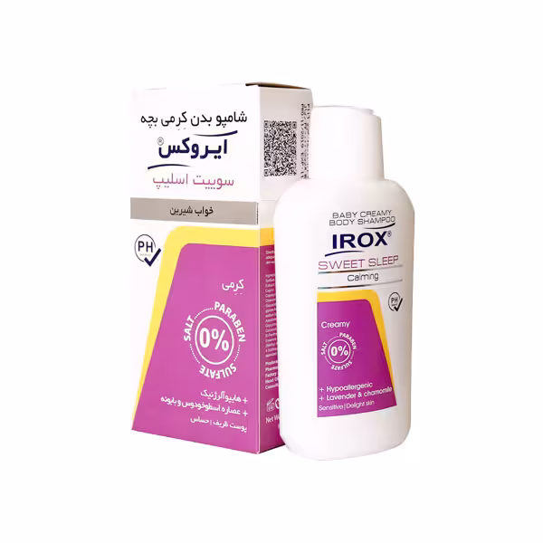 شامپو بدن کرمی بچه سوییت اسلیپ ایروکس