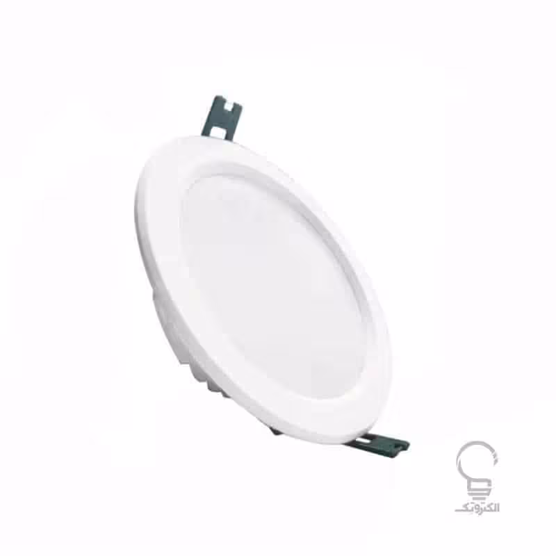پنل LED سقفی دیپلاست یک گرد توکار 5 وات ای دی سی