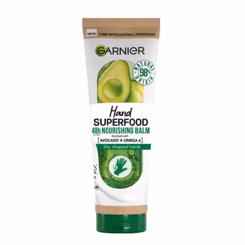 کرم مرطوب کننده دست آووکادو و امگا گارنیه