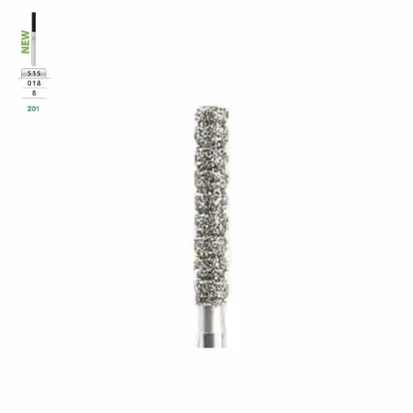 فرز فیشور الماسی توربین تیزکاوان| CYLINDER DIAMOND BUR Teeskavan