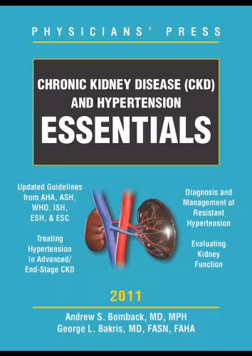 خرید و دانلود نسخه کامل کتاب Chronic Kidney Disease (CKD) and Hypertension Essentials 2011