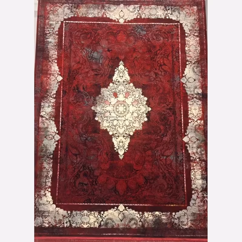 فرش لاکی 1200 شانه ماشینی کاشان طرح ریما 12متری(باارسال رایگان)