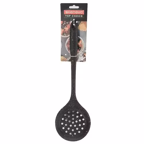 کفگیر گرد سیلیکونی سوراخ دار اصل شنگیا