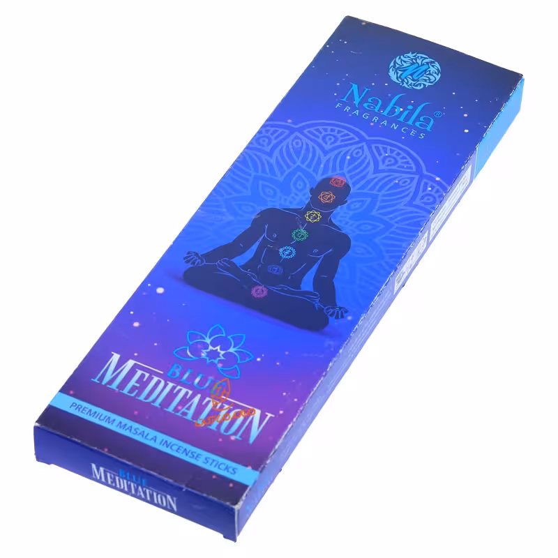قیمت و خرید عود دست ساز 50 گرمی مدل BLUE MEDITATION نابیلا NABILA