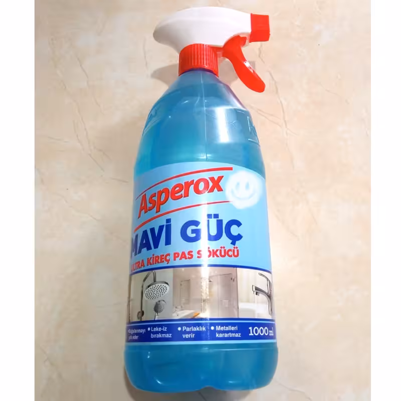 اسپری چند منظوره شیرآلات و سرامیک آسپروکس آبی( asperox) | amazonchi