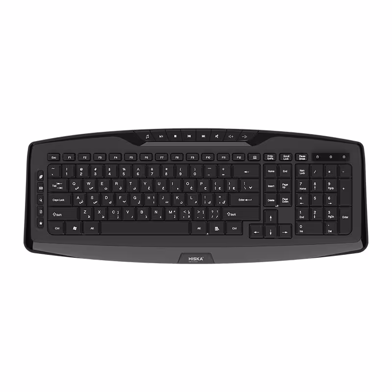 کیبورد هیسکا مدل HX-KE240W | کالا مکس