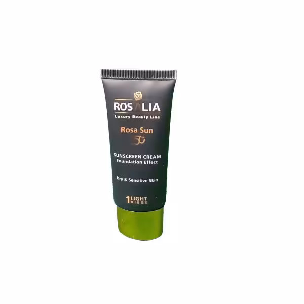 کرم ضد آفتاب رزالیا مناسب پوست خشک و حساس SPF 50