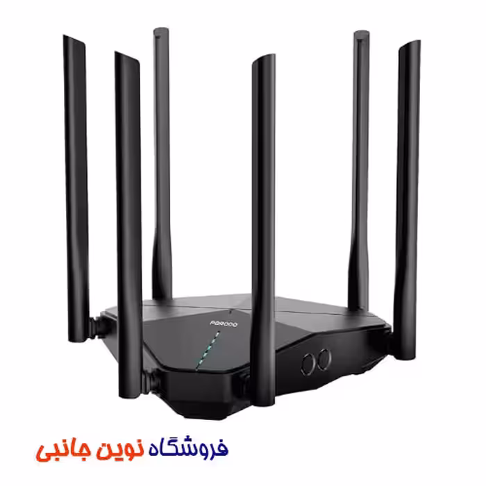 مودم روتر بیسیم دو باند پرودو مدل PDLFST207 با 6 آنتن 4G LTE ا Porodo LFST207 Dual Band Portable Wi-Fi Router (تک/عمده)