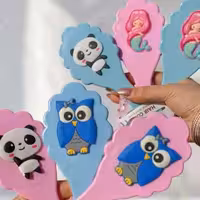 برس پلاستیکی بچه گانه فانتزی