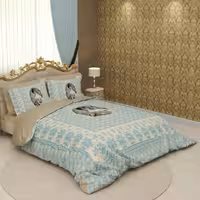 سرویس لحاف روتختی ترکسان کد D190 دو نفره 6 تکه