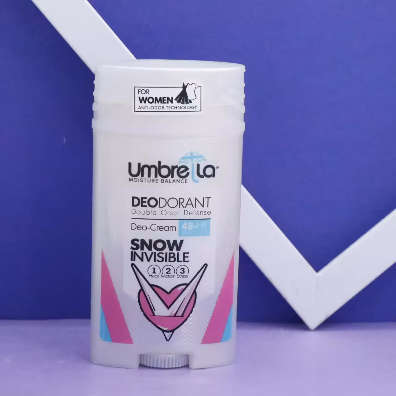استیک ضد تعریق زنانه آمبرلا مدل SNOW INVISIBLE حجم 90 میل 92217