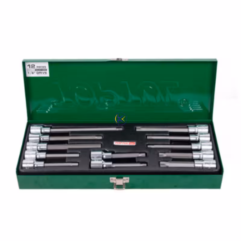 مجموعه 12 عددی آچار بکس مدل GAAD1201 تاپ تول TOPTUL