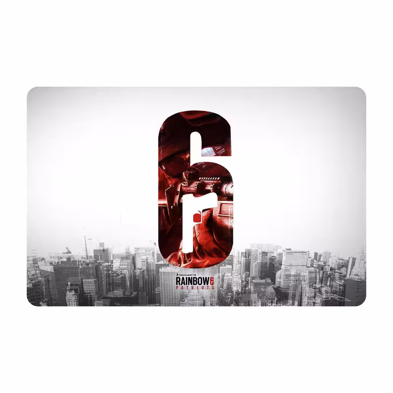 پد موس - پد ماوس چیتوکالا طرح Rainbow Six مدل mpb790