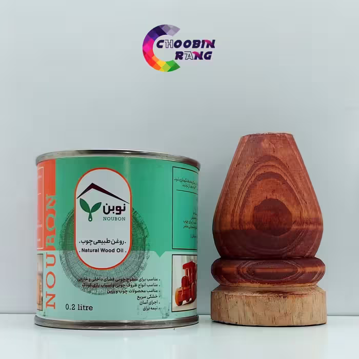 رنگ گیاهی ماهگونی مخصوص چوب نوبن 200 میل