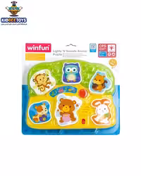 پازل حیوانات کودکانه