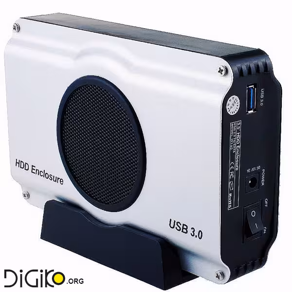 باکس هارد 3.5 اینچ USB3.0 فن دار ساتا 3