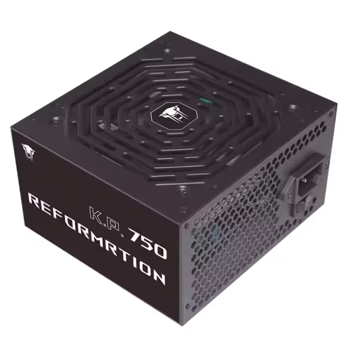 پاور کامپیوتر 750 وات گیمینگ Jungle Leopard KP750، با گواهینامه 80 Plus White، غیر ماژولار