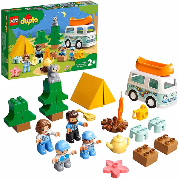 لگو Duplo مدل Family Camping Van Adventure 10946