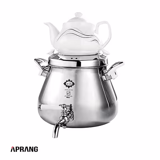 سماور روگازی عالی نسب مدل نسترن - Nastaran ظرفیت 4 لیتر(لطفا با هماهنگی خرید بفرمایید)