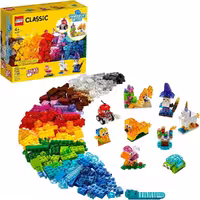 لگو کلاسیک اورجینال Lego Classic Transparent Bricks 11013