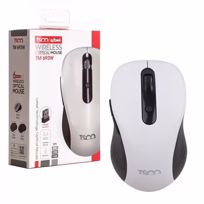 ماوس بی سیم تسکو مدل TM 693W