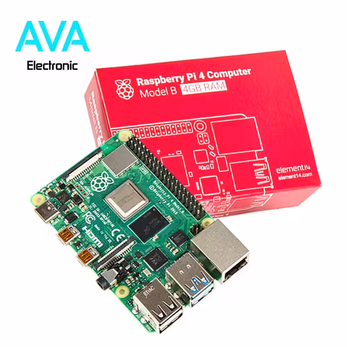 برد رزبری پای Raspberry Pi 4 مدل B با رم 8GB ساخت UK