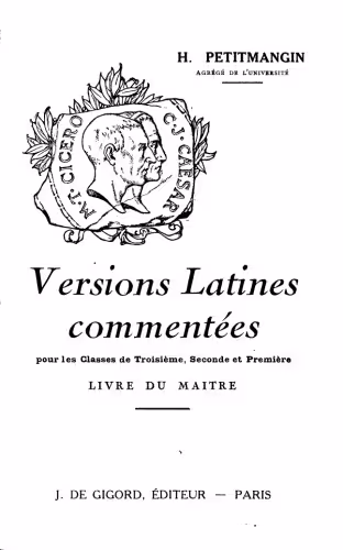 خرید و دانلود نسخه کامل کتاب Versions latines commentées pour les classes de troisième, seconde et première. Livre du maître