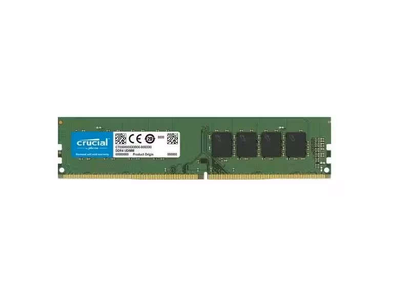 رم دسکتاپ DDR4 تک کاناله 3200 مگاهرتز CL22 کروشیال  ظرفیت 16 گیگابایت