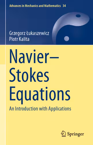 خرید و دانلود نسخه کامل کتاب Navier–Stokes Equations: An Introduction with Applications