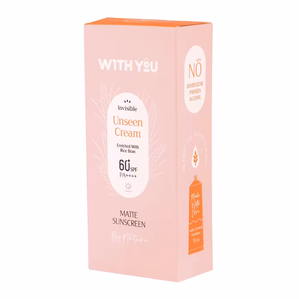 ضد آفتاب کرمی بی رنگ spf 60 ویت یو