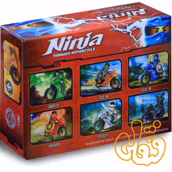 ساختنی لگو موتور نینجاگو کل 10018