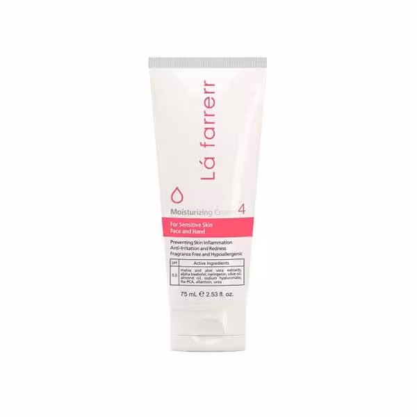 مرطوب کننده پوست حساس شماره 4 لافارر