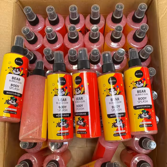 بادی اسپلش زنانه آنیلا مدل آدامس خرسی حجم 250 میلی لیتر

