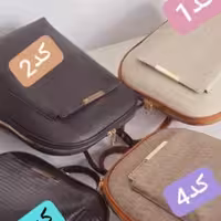 کوله پشتی کلاسیک فانتزی لبه زیپ دار جنس چرمی زنانه کد 3221