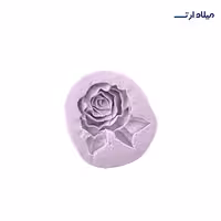 قالب گل رز برگ دار قطر6.5 سانت