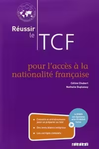 کتاب زبان فرانسه روسیر ل تی سی اف Reussir le TCF pour l’acces a la nationalite francaise