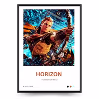 تابلو تزئینی طرح گیمینگ Horizon Forbidden West