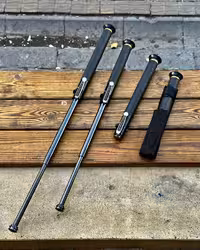 باتوم ضامن دار 3 تکە فولادی درجە یک